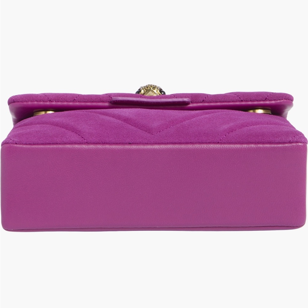 🔥🔥🔥NEW Kurt Geiger Mini Kensington Suede Convertible Shoulder Bag Crossbody Bag - Picture 3 of 16